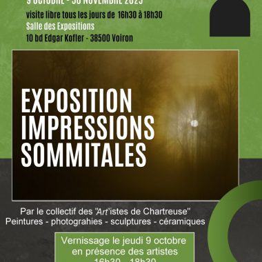Exposition : Impressions sommitales