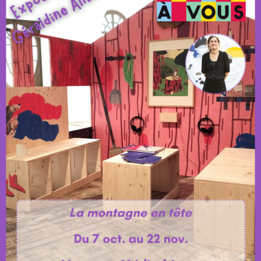 Exposition de Géraldine Alibeu : La montagne en tête