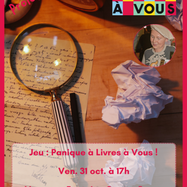 Jeu : Panique à Livres à vous
