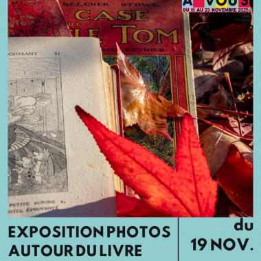 Exposition photos : Autour du livre