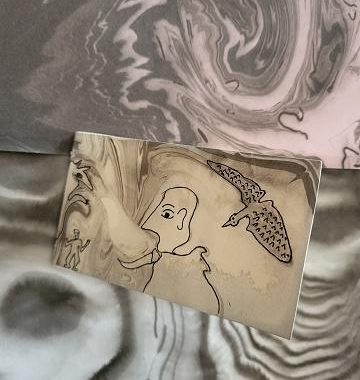 Atelier de Lulu : Suminagashi