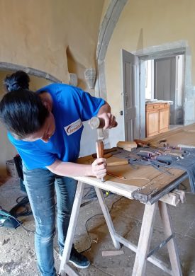 Portes ouvertes de l&rsquo;atelier de restauration de boiseries