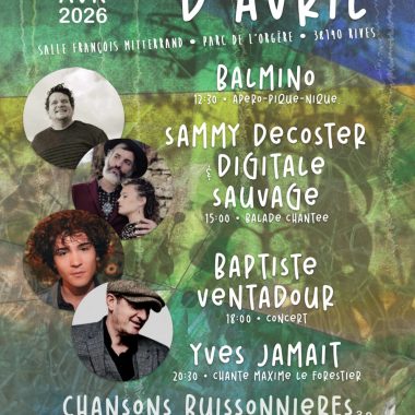 Concert : Chansons d&rsquo;avril