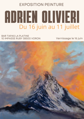 Exposition de peinture : Adrien Olivieri