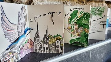 Atelier de Lulu : Carnet de voyage en leporello