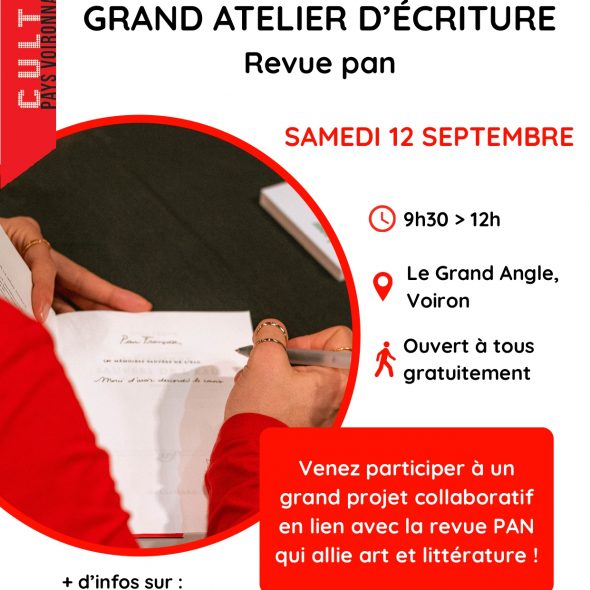 Le Grand Atelier d&rsquo;Ecriture du festival Livres à vous