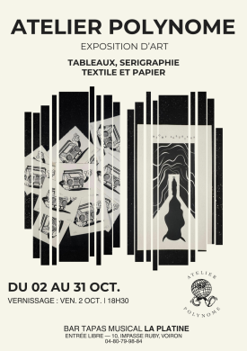 Exposition des sérigraphies de l&rsquo;Atelier Polynome