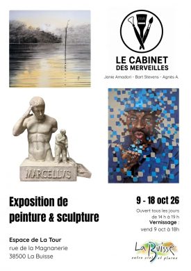 Exposition de peinture & sculpture : Le cabinet des merveilles