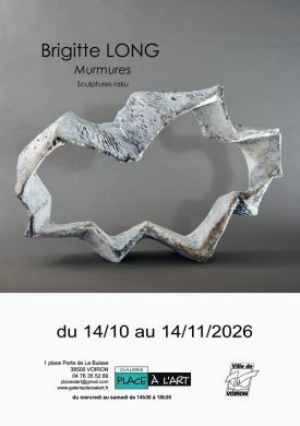 Exposition : sculptures en Raku de Brigitte Long